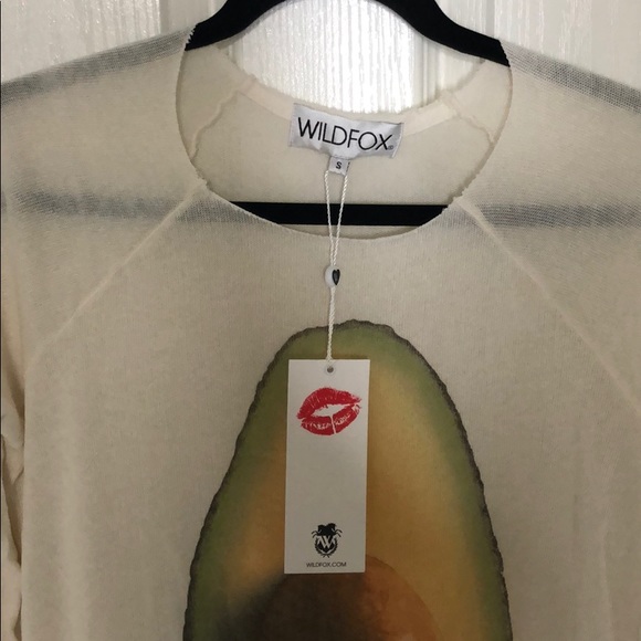 BNWT Wildfox Avocado Sweater - Picture 5 of 5